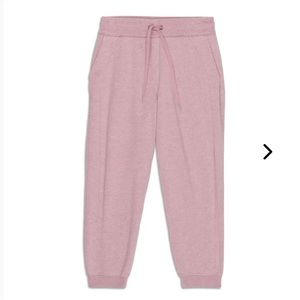 Lululemon scuba sweat pants, size 6, worn twice